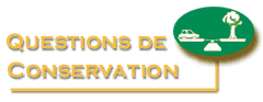 Questions de conservation